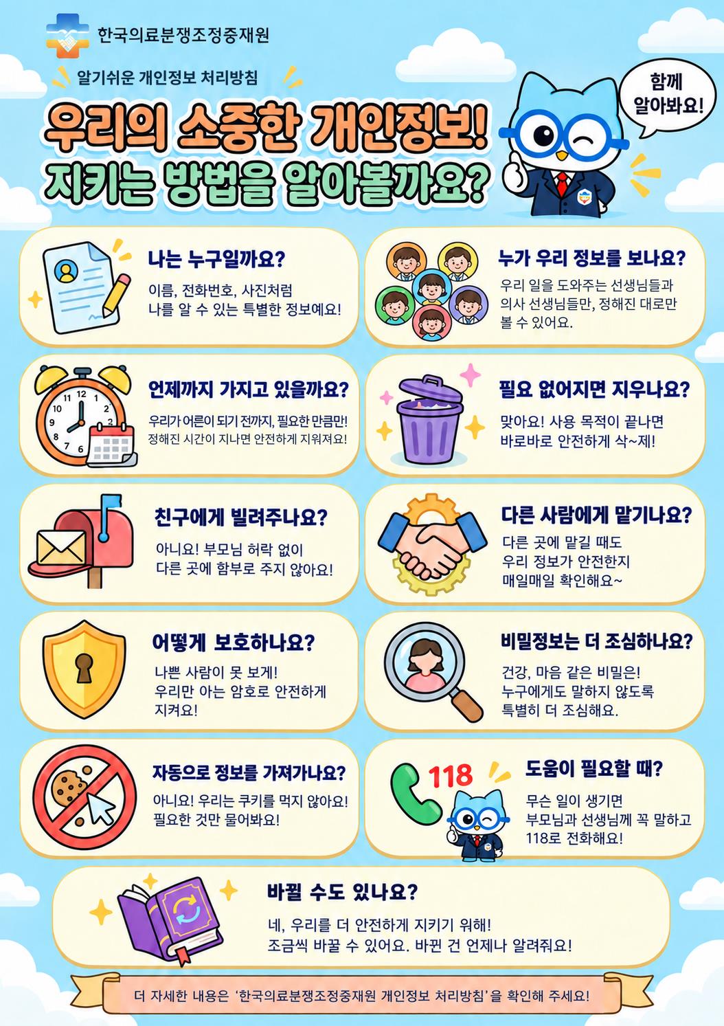 알기쉬운 개인정보 처리방침